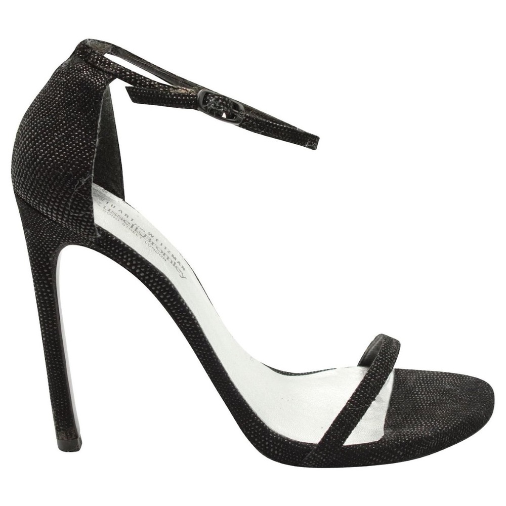Stuart Weitzman - Russell&Bromley Nudist Goosebump Sandal High Heel